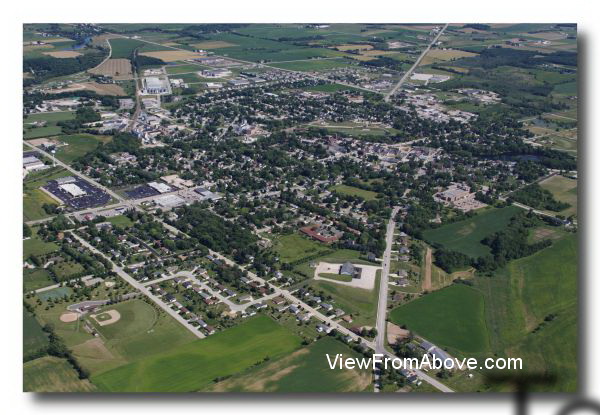 Aerial Photo Chilton, Wisconsin