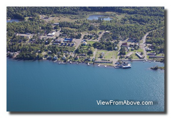 Copper Harbor,  Michigan Aerial Photo