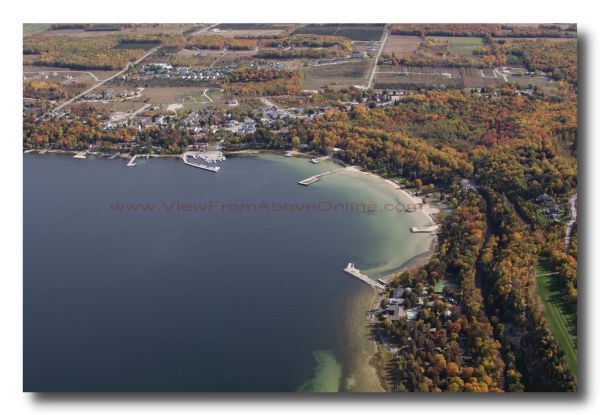 Aerial Photo Eggg Harbor, Wisconsin