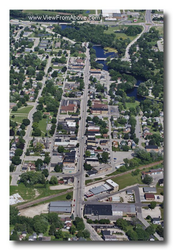 Aerial Photo Kiel, Wisconsin