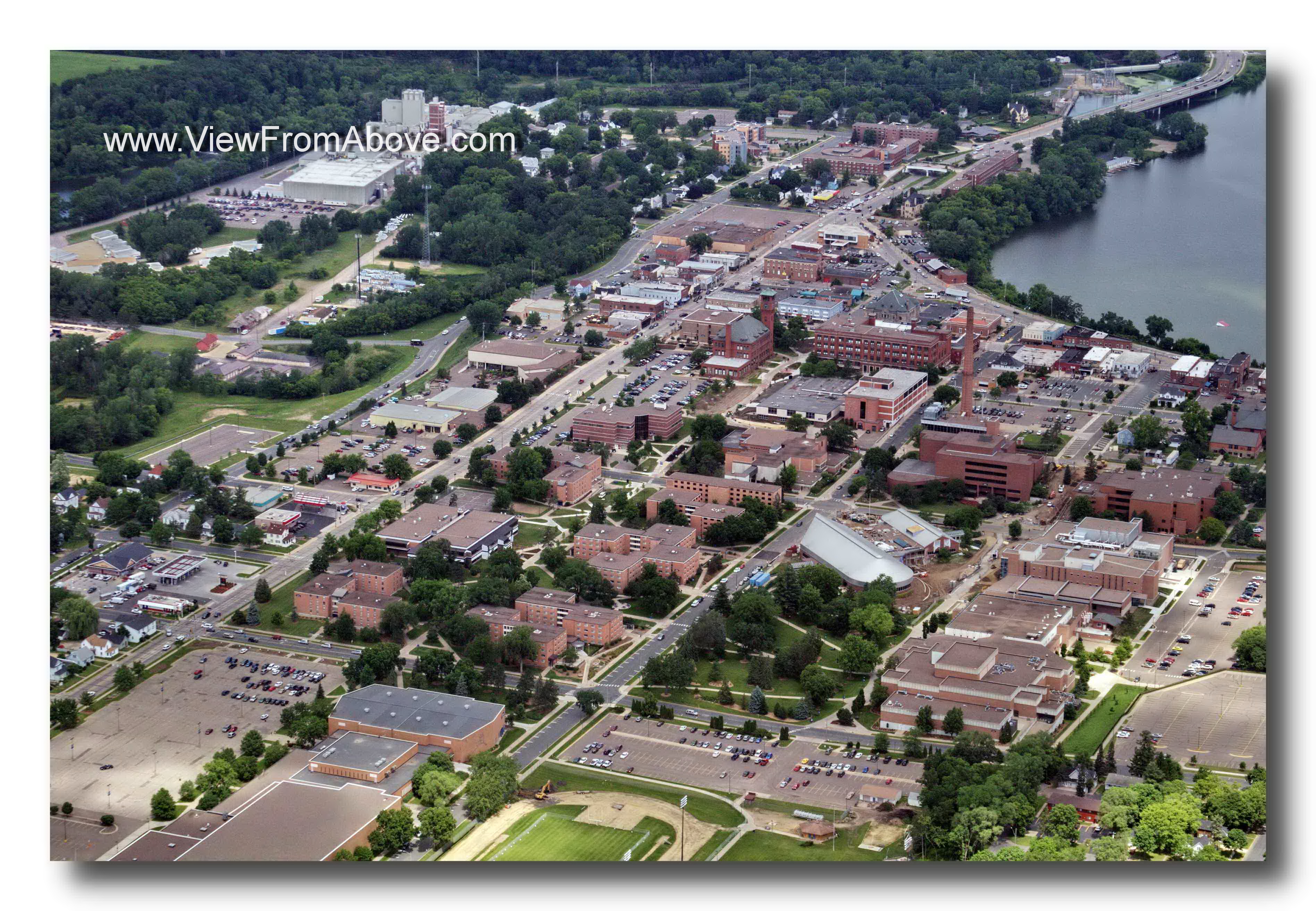 Menomonie, Wisconsin, Aerial Photography