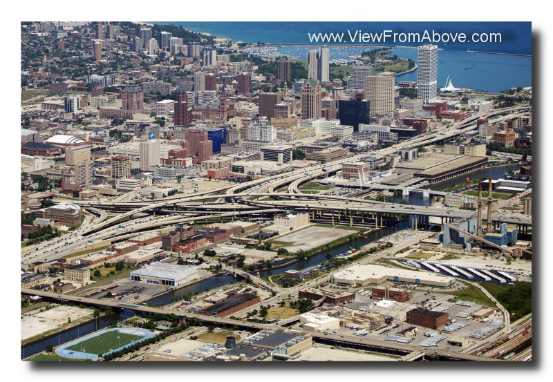 Milwaukee, Wisconsin, Aerial Photography