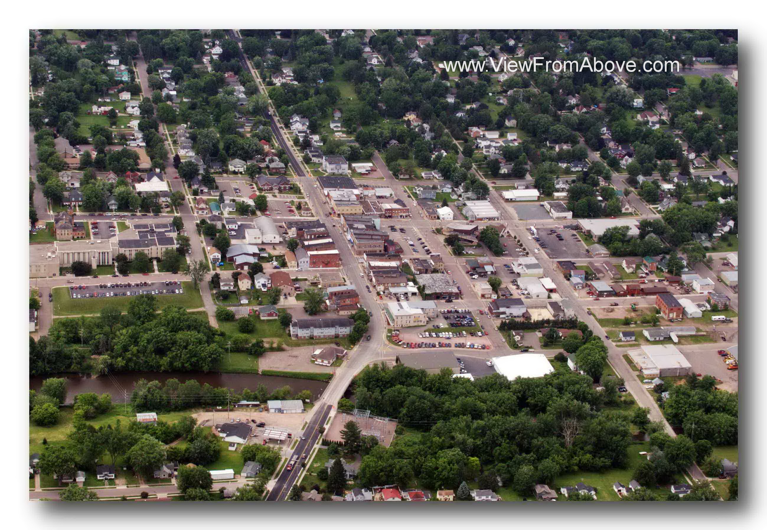 Neillsville, Wisconsin, Aerial Photography